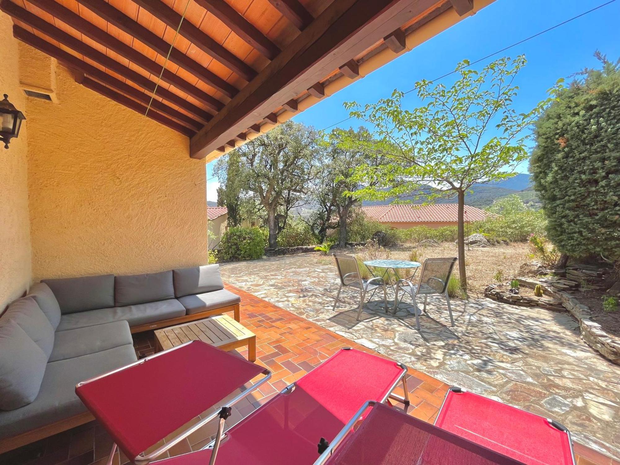 4Amb2 Villa De Caractere Avec Piscine Collective 科利尤尔 外观 照片